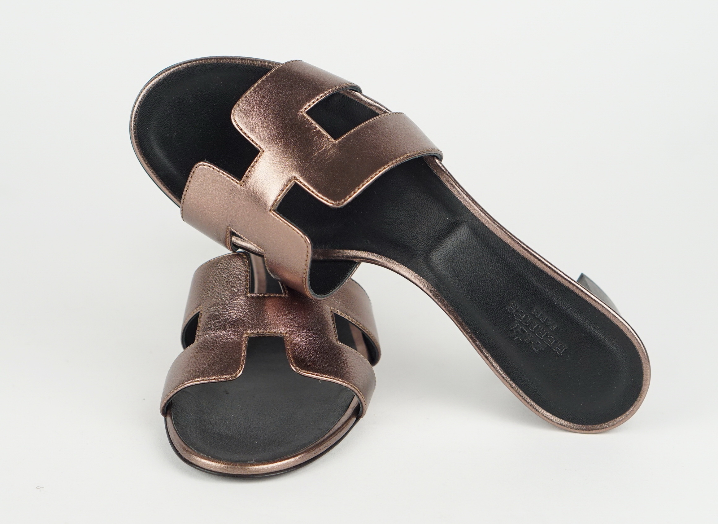SANDALEN OASIS BRONZE METALLIC